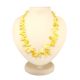 Honey Amber Beaded Necklace, image 