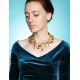 Multicolor Amber Necklace With Glass Beads The Fable, image , picture 5