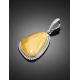 Amber Pendant In Sterling Silver The Glow, image , picture 2