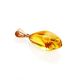 Amber Pendant In Gold With Inclusions The Clio, image , picture 6