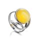 Elegant Amber Ring In Sterling Silver The  Phoenix, Ring Size: 9.5 / 19.5, image , picture 3