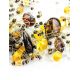 Multicolor Amber Necklace With Glass Beads The Fable, image , picture 4