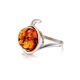 Elegant Amber Ring In Sterling Silver The  Phoenix​ Collection​, Ring Size: 11 / 20.5, image , picture 6