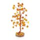Cognac Amber Decorative Money Tree, image 