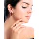 Cognac Amber Ring In Streling Silver The Petal, Ring Size: 11.5 / 21, image , picture 2