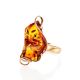 One Size Amber Ring In Gold The Rialto, Ring Size: Adjustable, image , picture 3