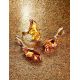 Handcrafted Amber Ring In Gold The Rialto, Ring Size: Adjustable, image , picture 4