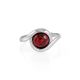 Refined Silver Ring With Bright Cherry Amber The Berry, Ring Size: 9.5 / 19.5, image , picture 3