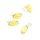 Leaf Cut Amber Ring In Sterling Silver The Petal, Ring Size: 11.5 / 21, image , picture 4