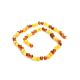 Two-Toned Amber Beaded Necklace, image , picture 3