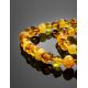 Multicolor Amber Beaded Necklace, image , picture 3