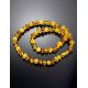 Multicolor Amber Beaded Necklace, image , picture 2