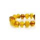 Multicolor Amber Beaded Necklace, image , picture 5