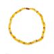 Honey And Cognac Amber Beaded Necklace, image , picture 5