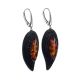 Leather Amber Dangles The Nefertiti, image , picture 4