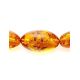 Olive Cut Amber Beaded Necklace, image , picture 4