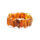 Raw Amber Bracelet The Volcano, image 