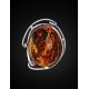 Handmade Amber Brooch In Sterling Silver The Rialto, image , picture 3
