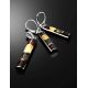 Bar Amber Pendant In Sterling Silver The London, image , picture 4