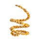 Unpolished Honey Amber Wrap Bracelet, image , picture 3