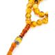 Islamic 33 Multicolor Amber Prayer Beads, image , picture 3