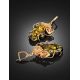 Amber Earrings In Gold-Plated Silver The Dew, image , picture 2