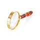 Handmade Amber Magnifying Glass With Wood The Indonesia, image , picture 3