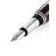 Handmade Birch Wood Fountain Pen With Honey Amber The Indonesia, image , picture 4