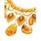 Amber Necklace With Beads The Fable, image , picture 3