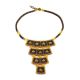 Multicolor Amber Necklace With Glass Beads The Fable, image , picture 3
