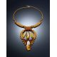Handcrafted Lemon Amber Necklace With Beads The Fable, image , picture 2
