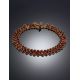 Amber Necklace With Yellow Glass Beads The Fable, image , picture 2