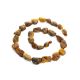 Raw Amber Bead Necklace The Volcano, image , picture 4