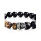 Black Amber Bracelet With Wooden Beads The Cuba, image , picture 3