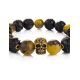Amber And Wood Bracelet The Cuba, image , picture 2