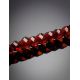 Bright Cognac Amber Beaded Necklace, image , picture 2