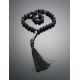 Islamic 33 Black Amber Prayer Beads The Cuba, image , picture 2