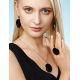 Drop Amber Earrings In Sterling Silver The Monaco, image , picture 3