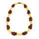 Multicolor Amber Necklace, image , picture 3