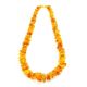 Honey Amber Beaded Necklace, image , picture 3