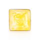 Geometric Amber Ring In Gold, Ring Size: 5.5 / 16, image , picture 4