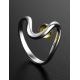 Lemon Amber Ring In Sterling Silver The Leia, Ring Size: 9 / 19, image , picture 2