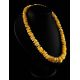 Honey Amber Beaded Necklace, image , picture 4