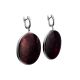 Drop Amber Earrings In Sterling Silver The Monaco, image , picture 4