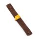Handcrafted Leather Bracelet With Honey Amber And Wood The Indonesia, image , picture 3