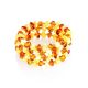 Multicolor Amber Wrap Bracelet, image , picture 4