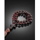 Orthodox 33 Cherry Amber Prayer Beads, image , picture 2