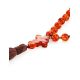 Orthodox 33 Cognac Amber Prayer Beads, image , picture 3