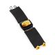 Dark Leather Bracelet With Honey Amber The Amazon, image , picture 3