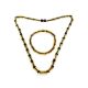 Faceted Green Amber Amber Necklace The Prague, image , picture 5